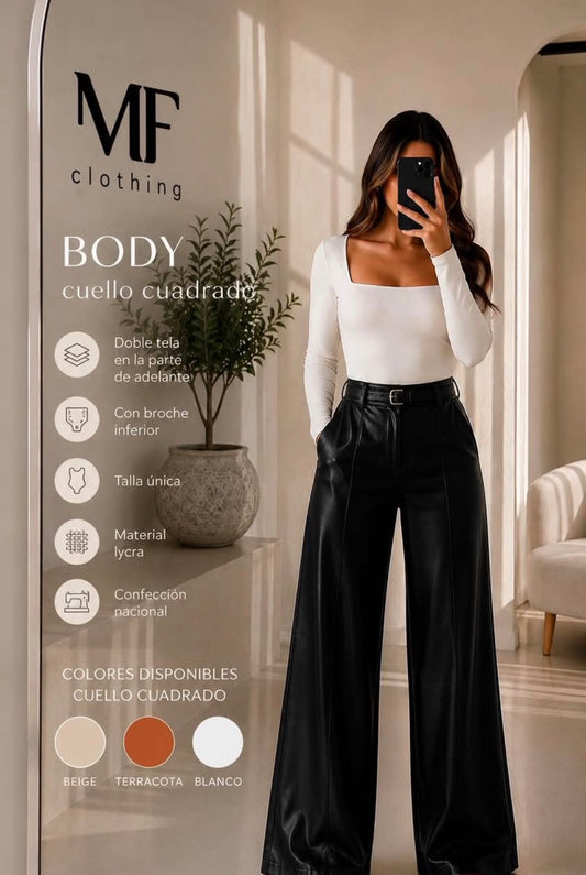 Body cuello cuadrado